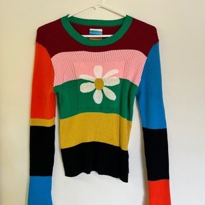 BRAND NEW UNIF Flower Rainbow Longsleeve